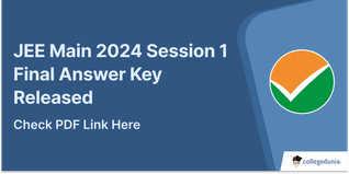 JEE Main 2024 Session 1 Final Answer Key Released; Check PDF Link Here